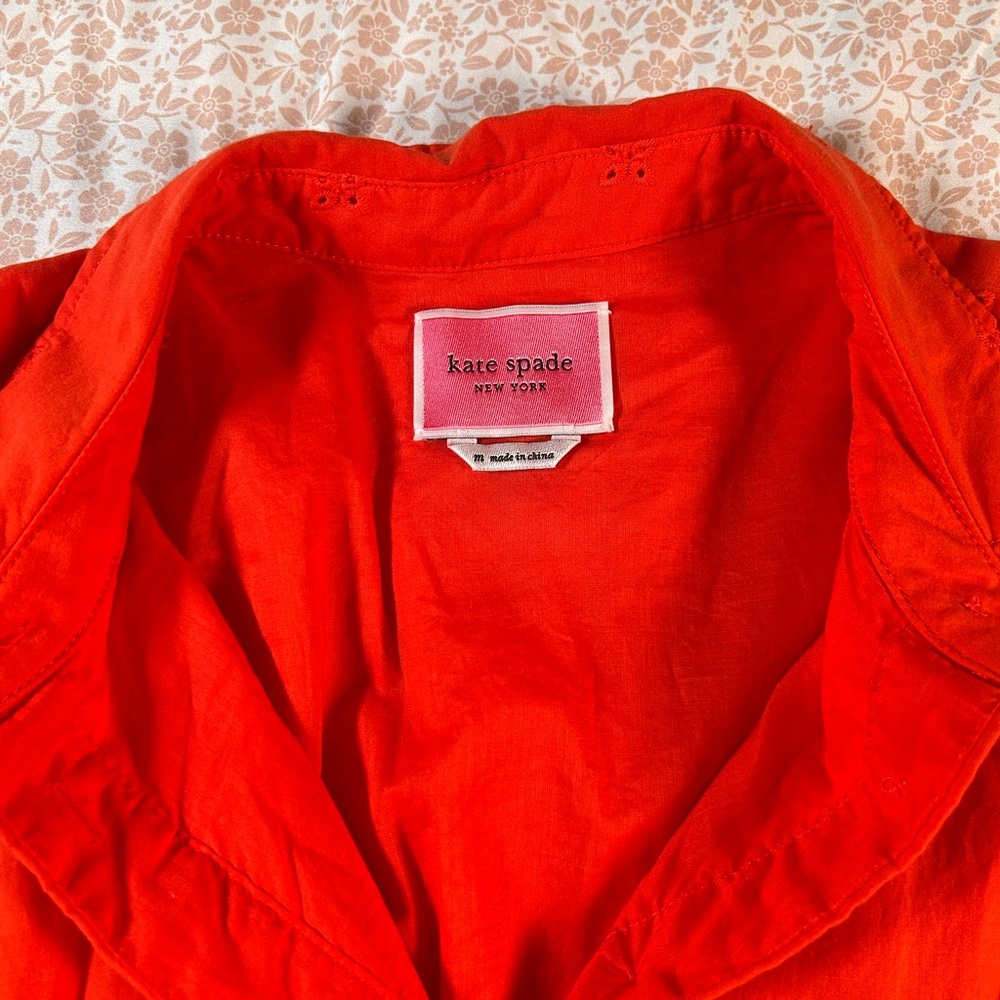 Kate Spade Vibrant Orange Midi Dress - Picture 7 of 11